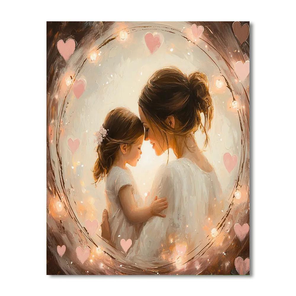 Circle Of Love Number Painting