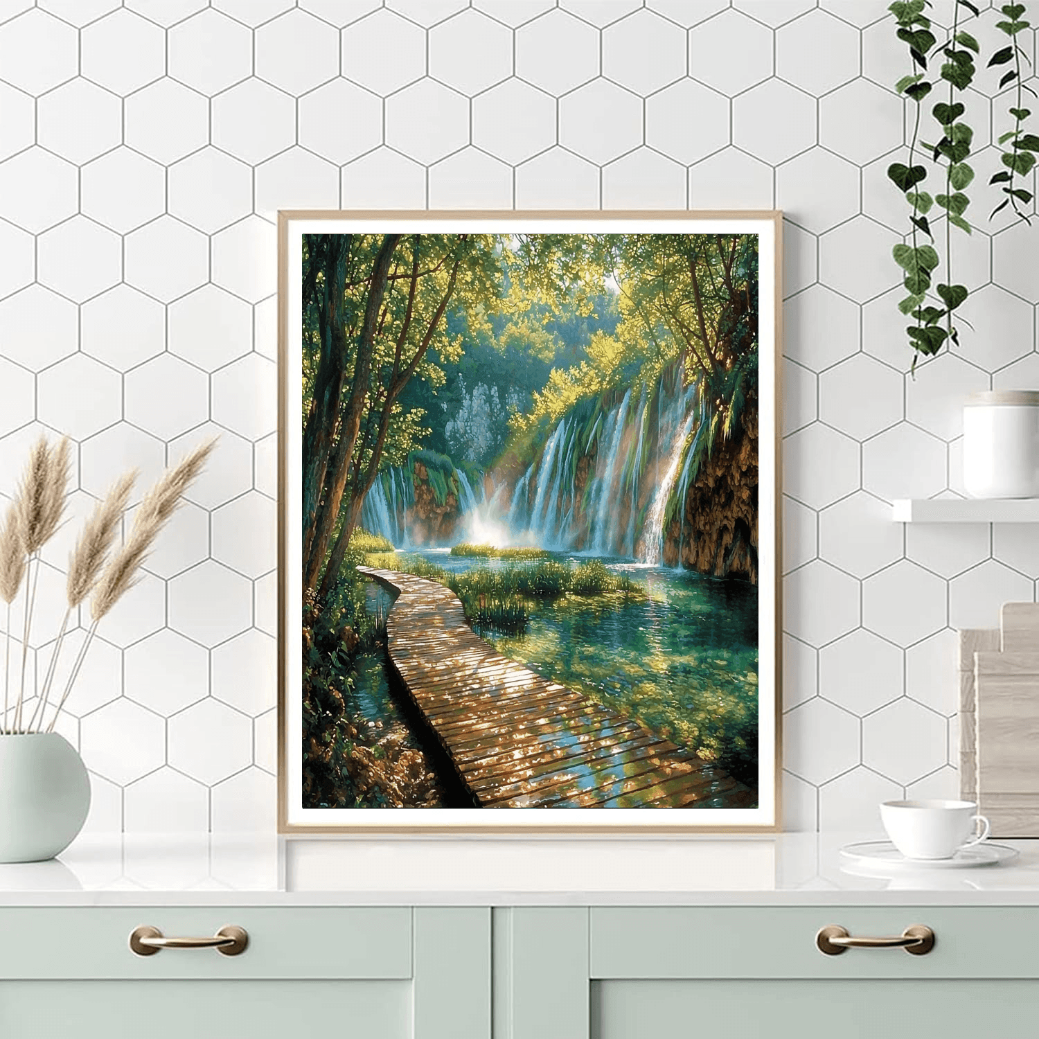 Plitvice Lakes National Park - Croatia DIY Paint By Numbers