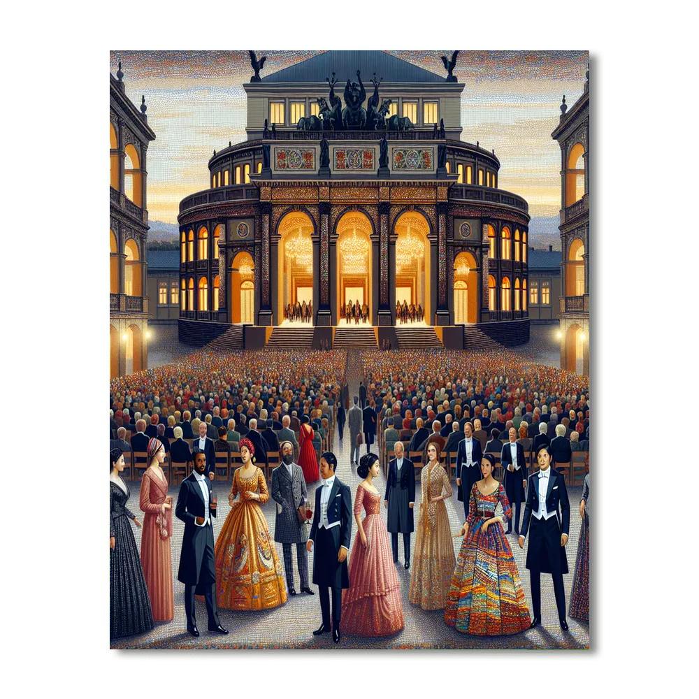 Wagner Opera Festival - Germany Paint By Numbers Kits