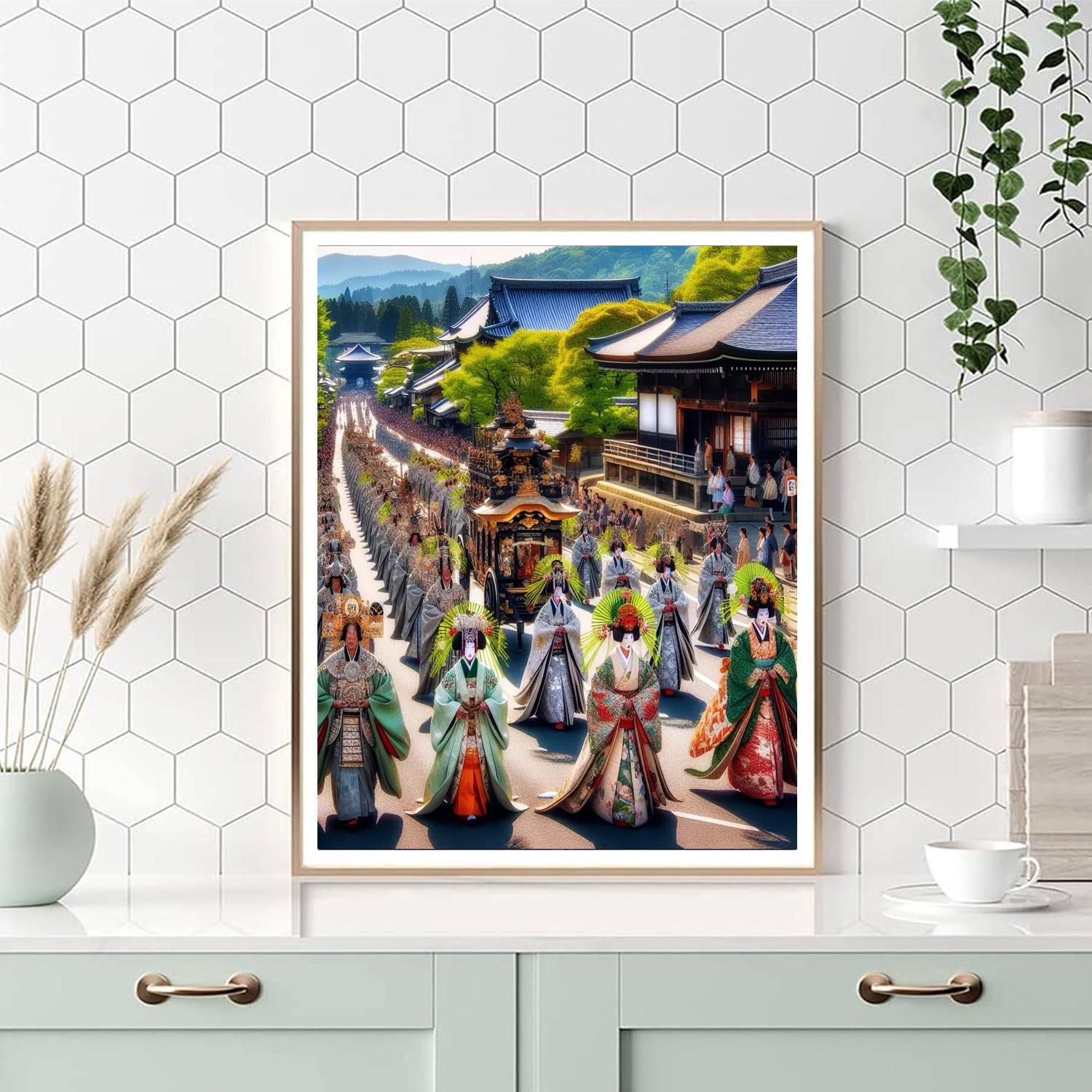 Aoi Matsuri - Japan Paint By Number