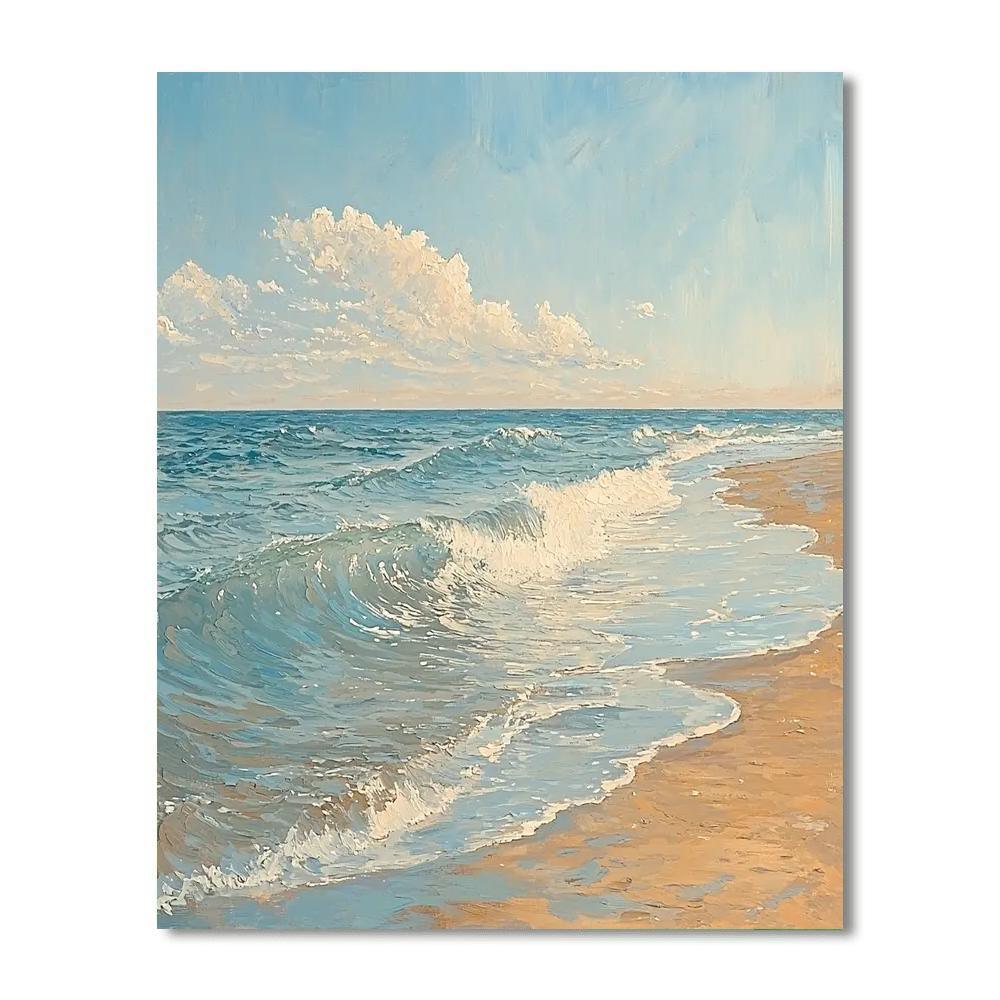 Winslow Homer Inspired Seaside Tranquility  Paint By Numbers Kits
