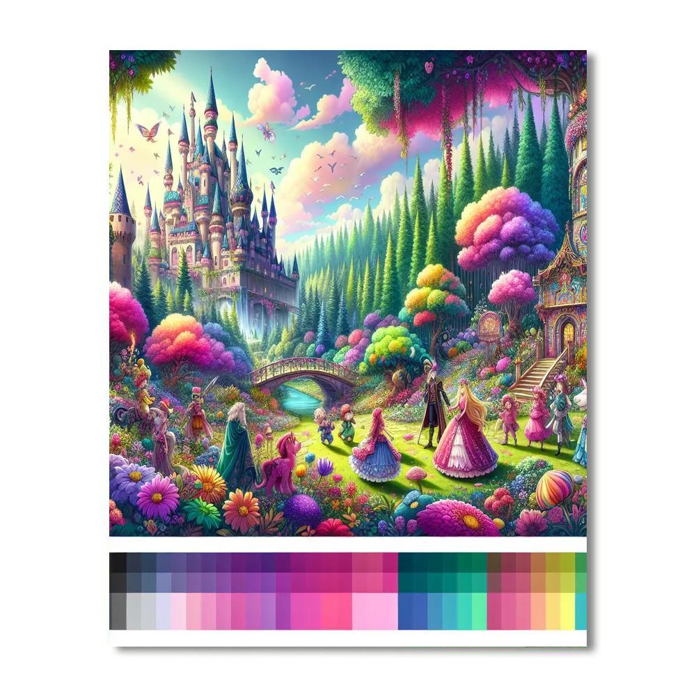 Fabulous Fairytale Adventure Painting By Numbers Kit