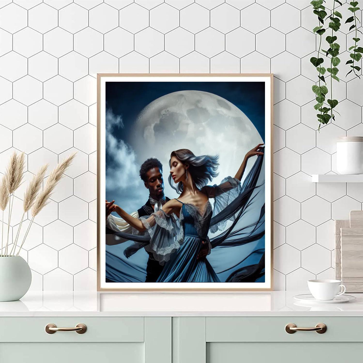 Enchanted Evening Dance Paint By Color