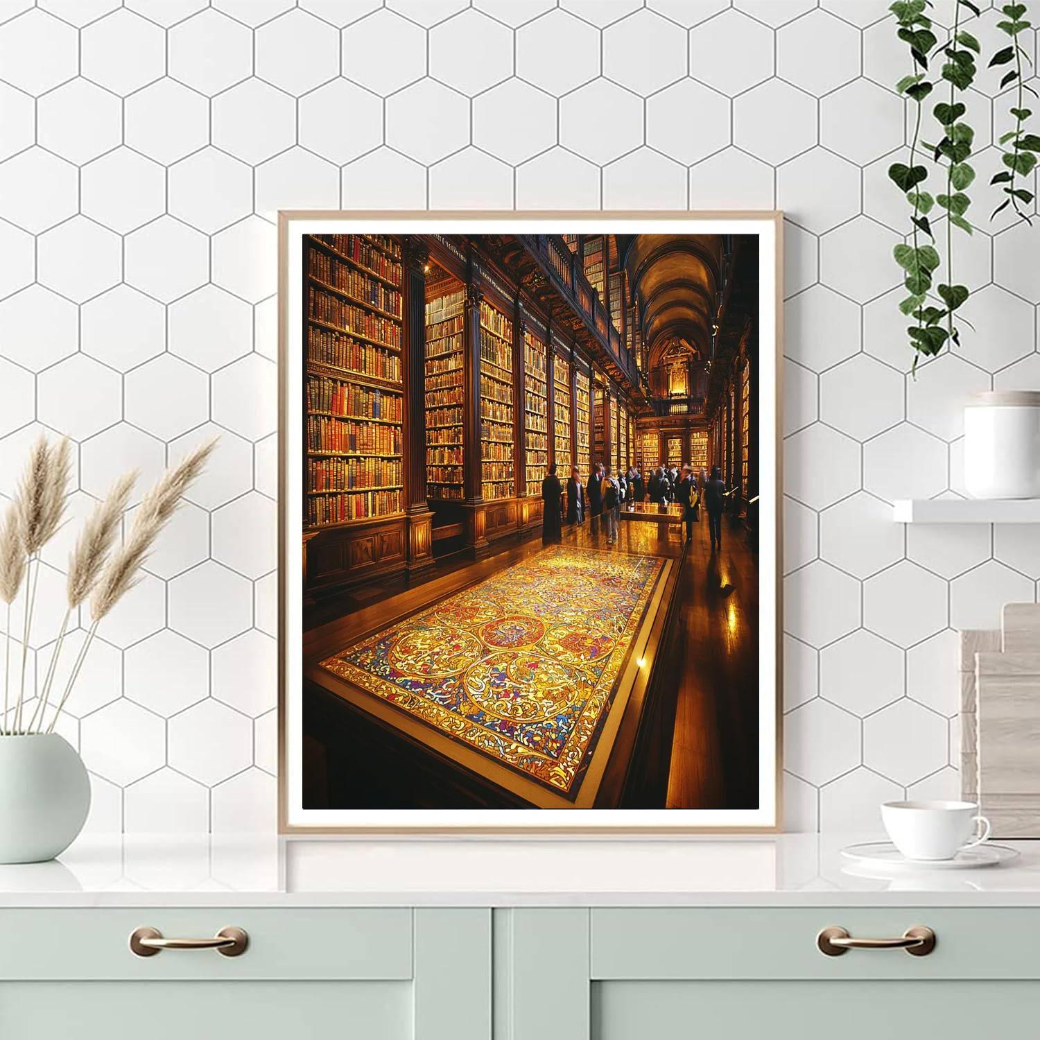 The Book Of Kells Painting Number Kit