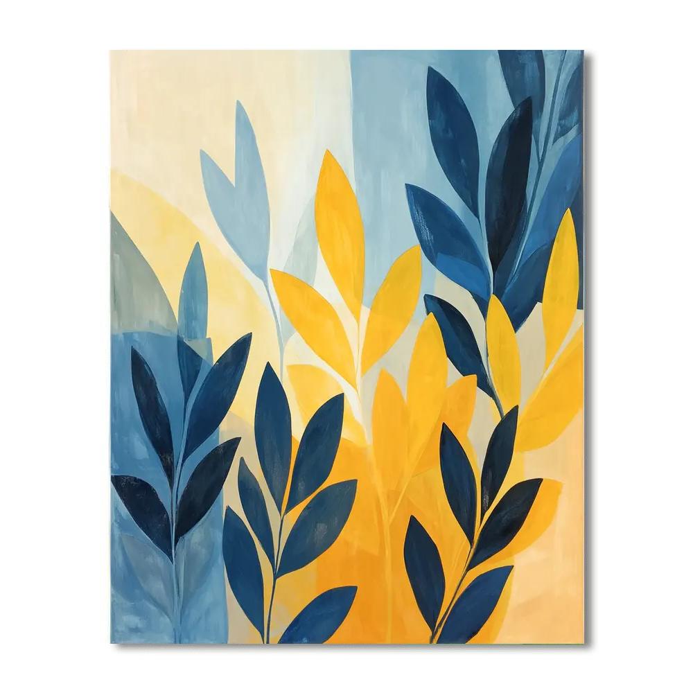 Joan Miró Inspired Nature’s Whimsy  Paint By Numbers Art