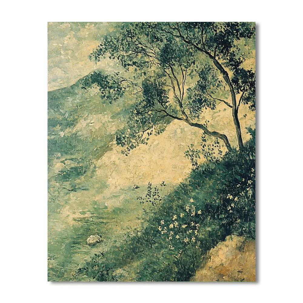 Edgar Degas Inspired Sculpted Nature  Paint By Numbers Kits