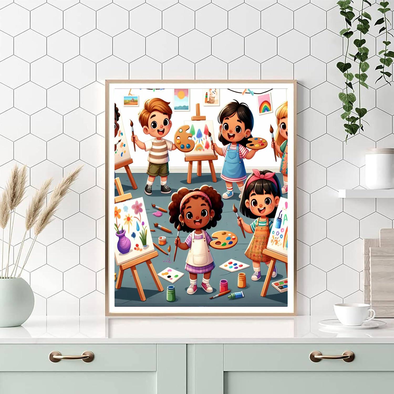 Little Artists Numbered Painting Kits