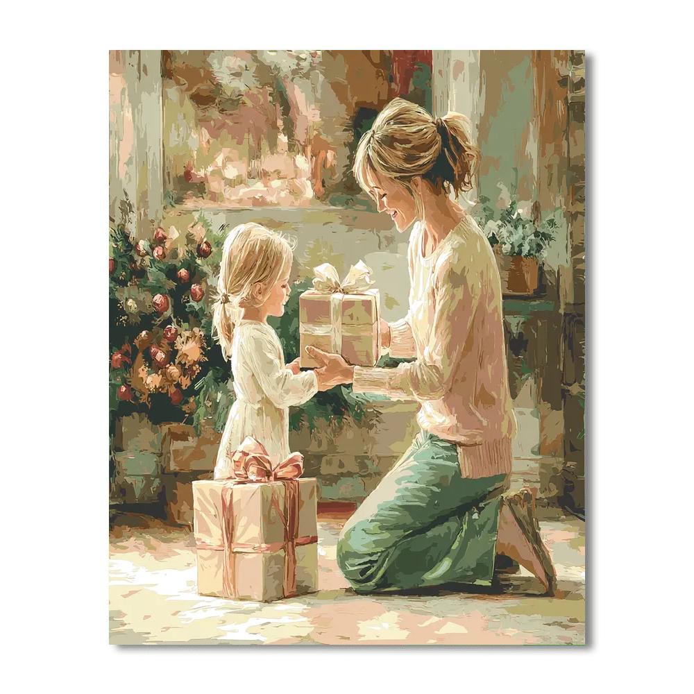 The Gift Of Love DIY Paint By Numbers