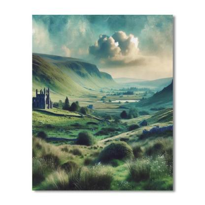 Ireland's Emerald Whispers Paint By Numbers Kits