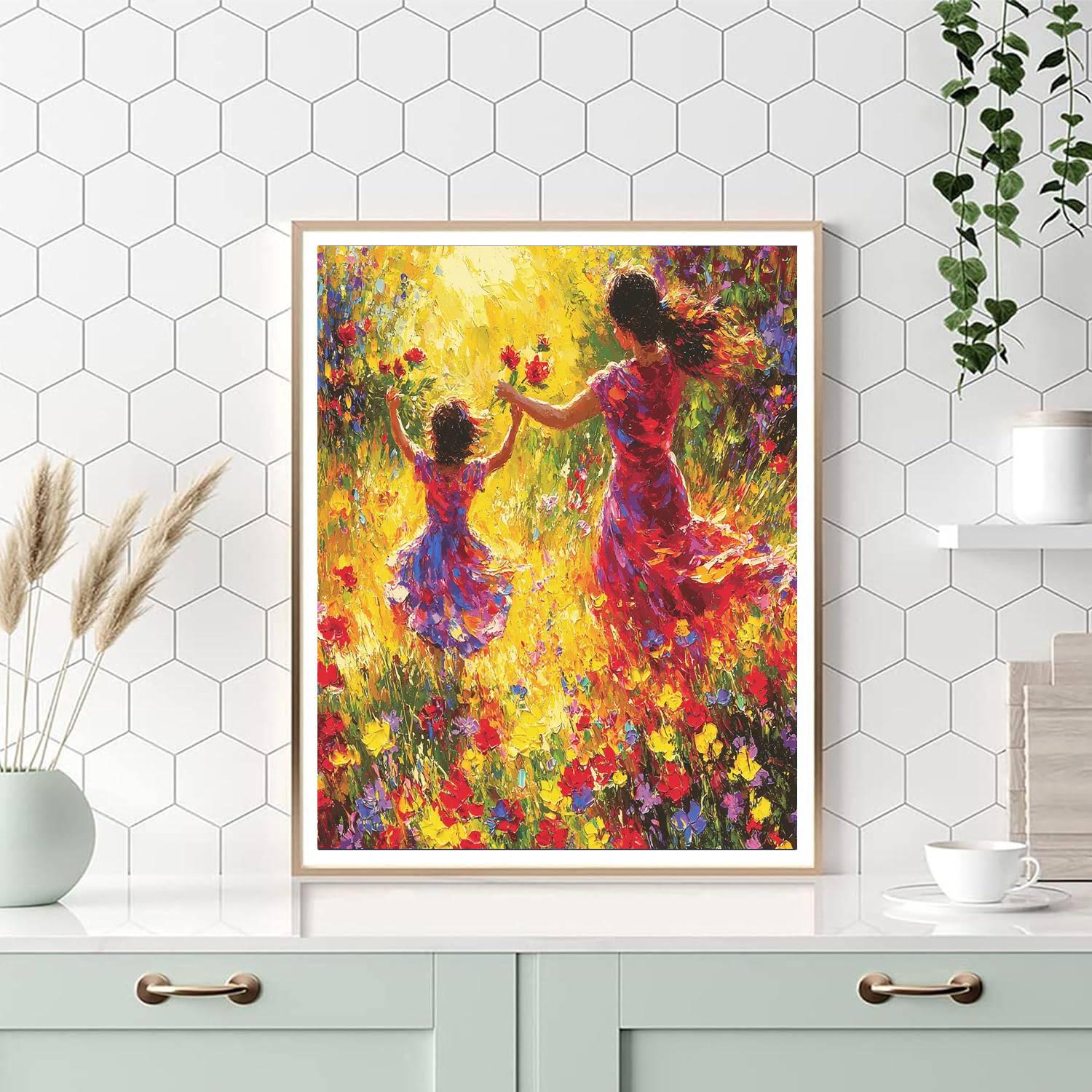 Kindred Spirits In Bloom Numbered Painting Kits