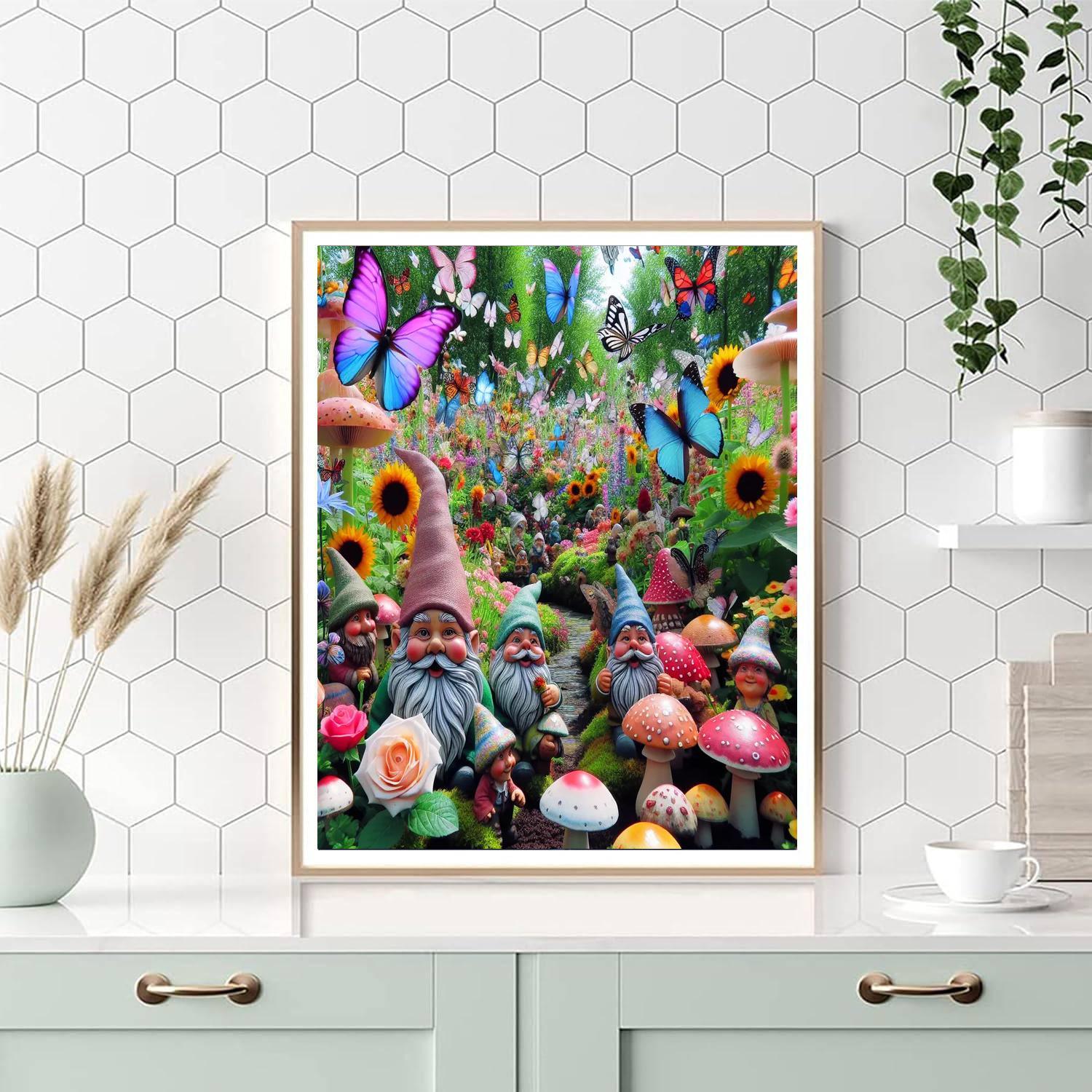 Magical Garden For Little Explorers Numbered Painting Kits