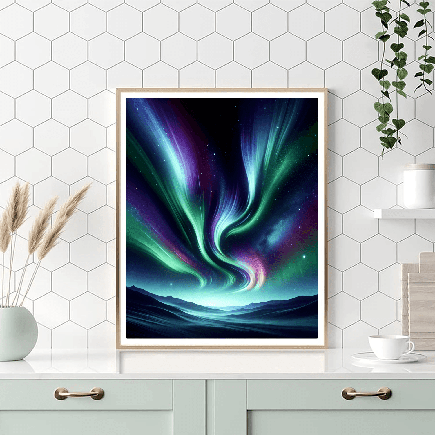 Aurora Harmony Paint By Numbers Art