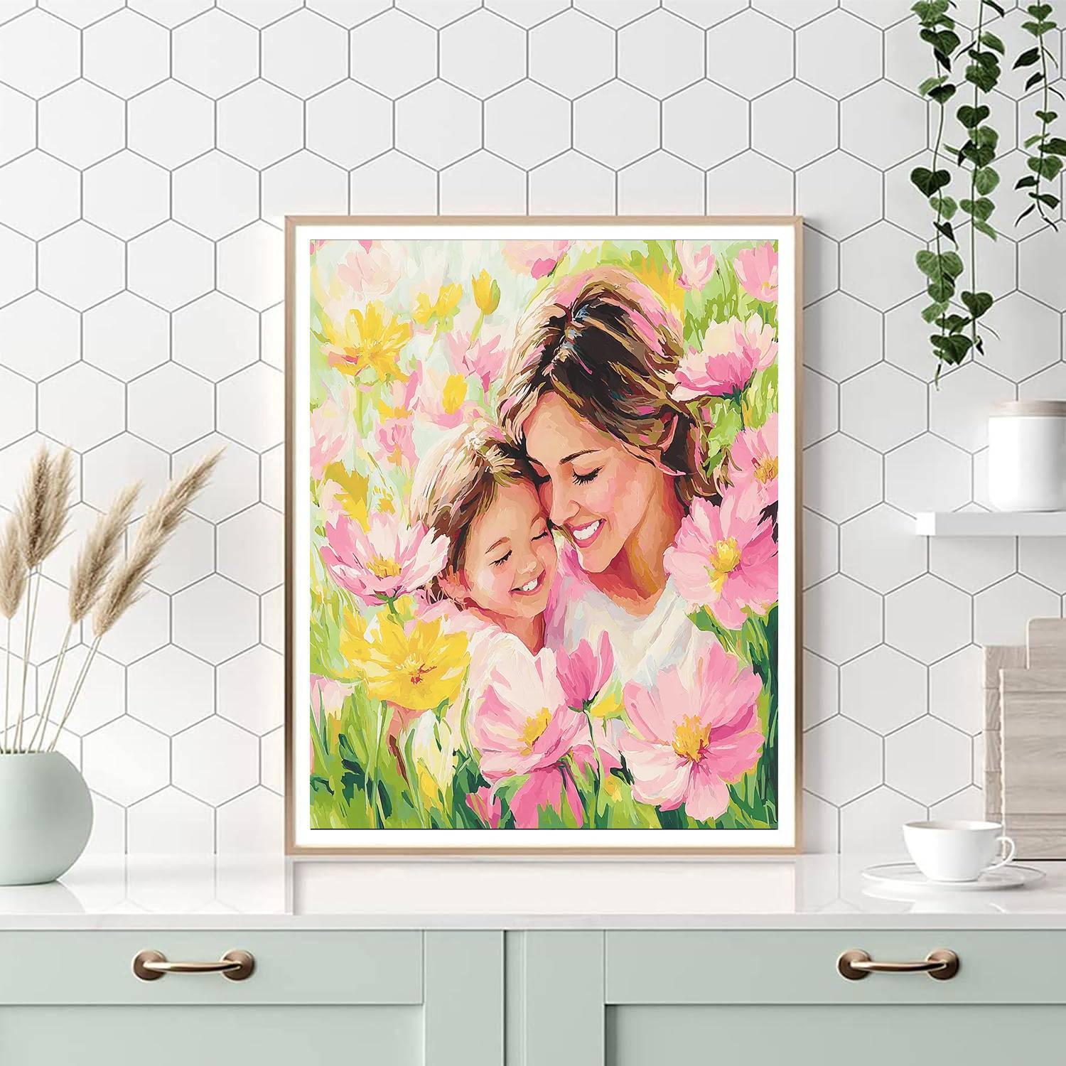 Flower Child Bond Numbered Painting Kits