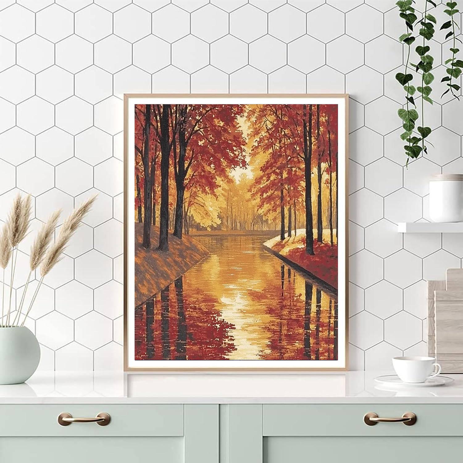 Edgar Degas Inspired Autumn's Grace  Paint By Numbers Kits