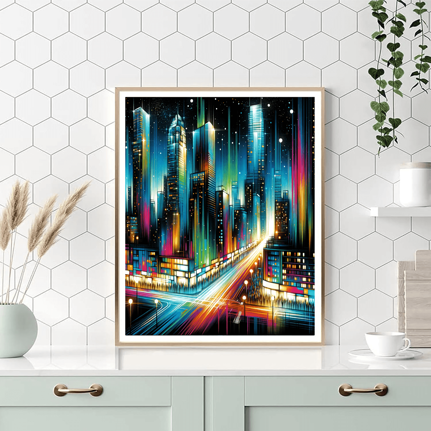 City Glamour Paint By Number