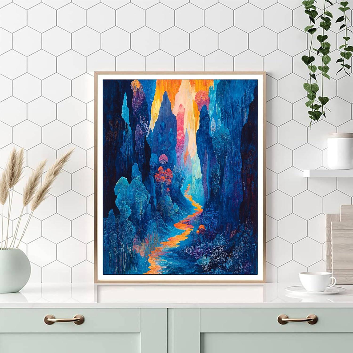 Max Ernst Inspired Enigmatic Wall Art  Paint By Numbers