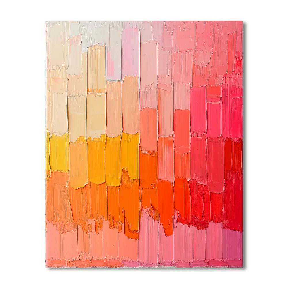 Mark Rothko Inspired Spectrum Of Emotion  Painting By Numbers Kit