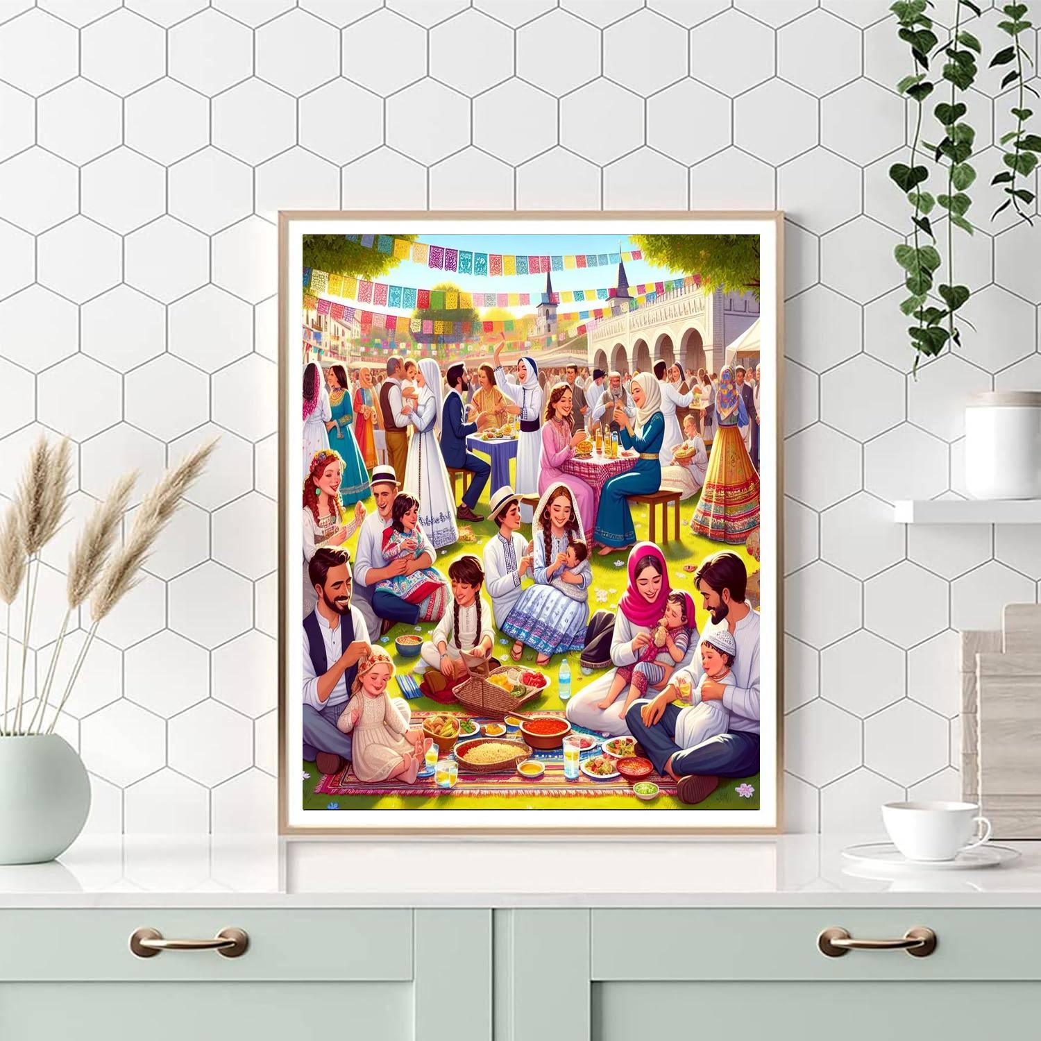 Día De San Isidro - Madrid, Spain Paint By Numbers Art