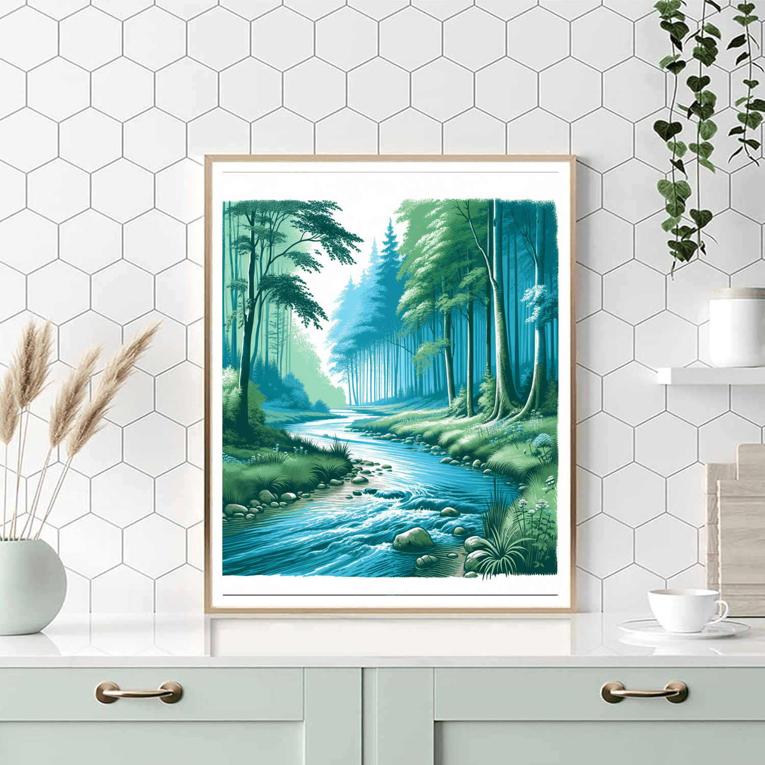 Cascading Stream Paint By Numbers Kits