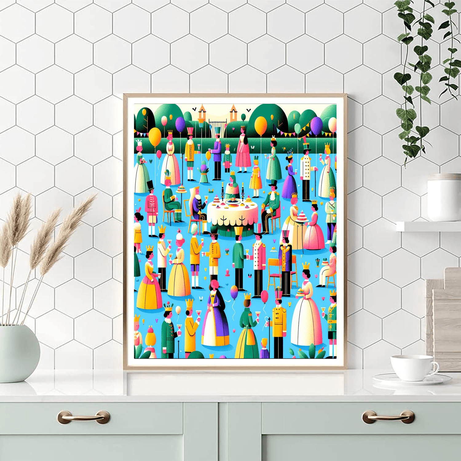 Royal Garden Party Paint By Color