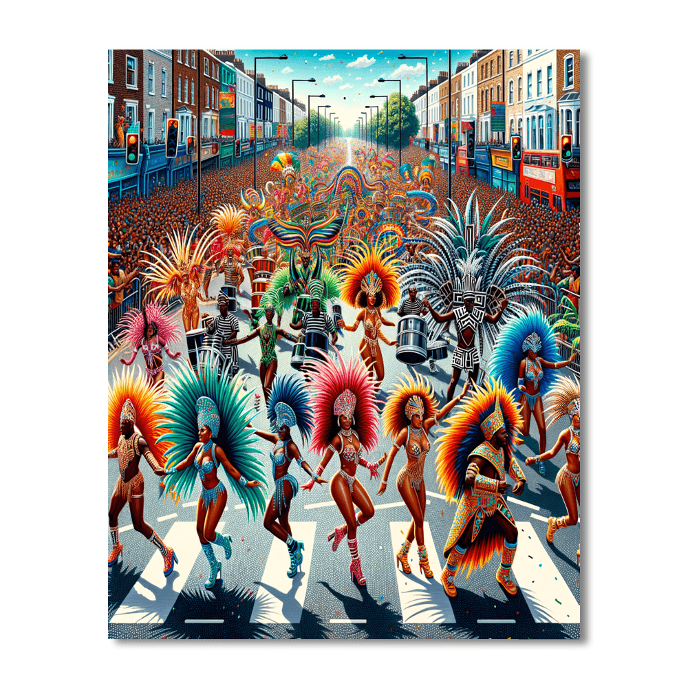 Notting Hill Carnival - London Paint By Number
