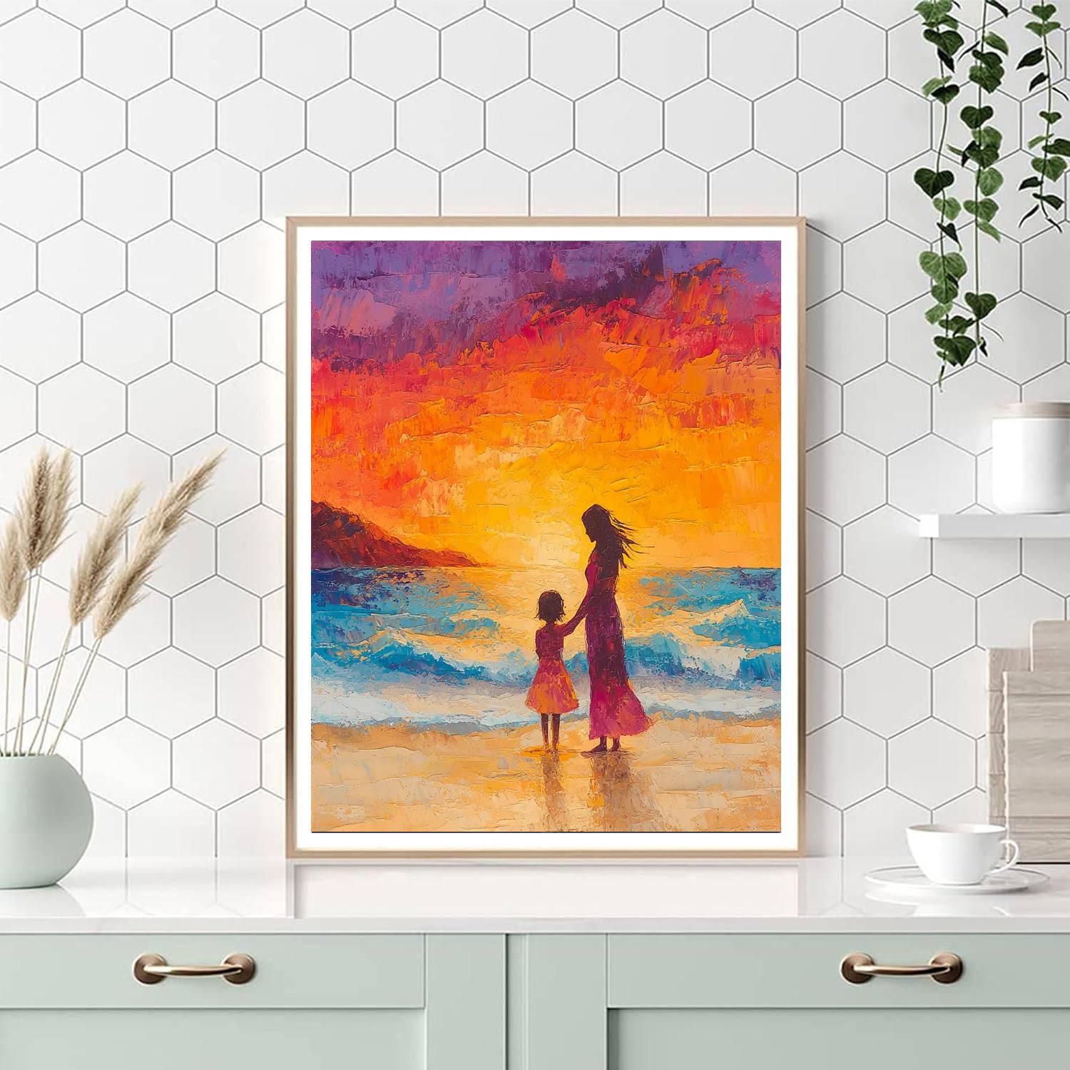 Heartfelt Journey Together Painting Number Kit