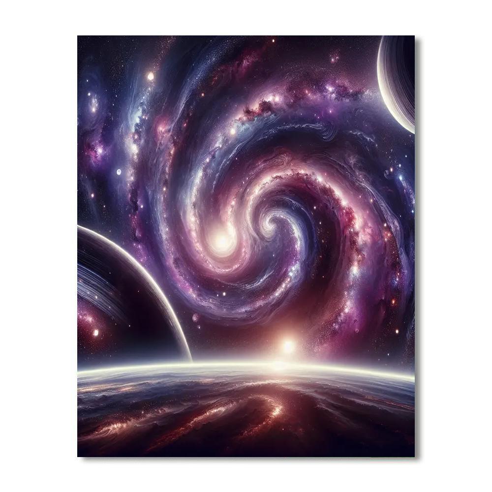 Celestial Canvas Paint By Numbers Kits
