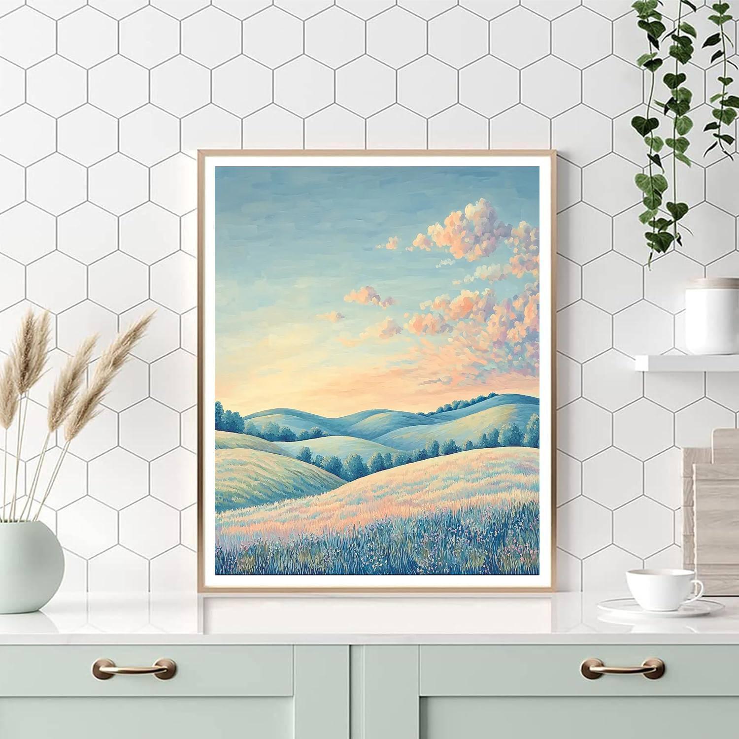 Paul Cézanne Inspired Subtle Tranquility  Painting By Numbers Kit