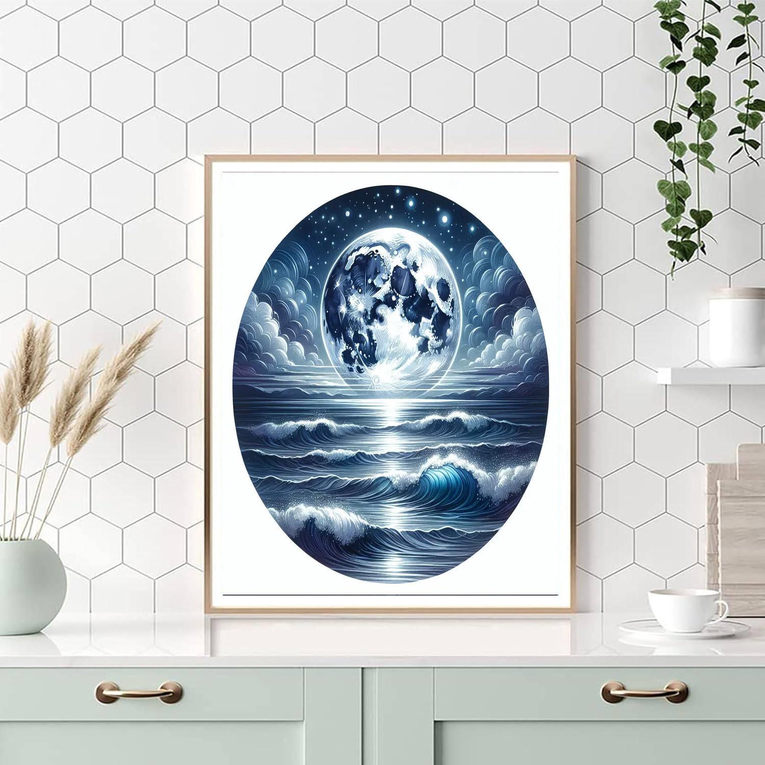 Mystical Lunar Tides Paint By Color