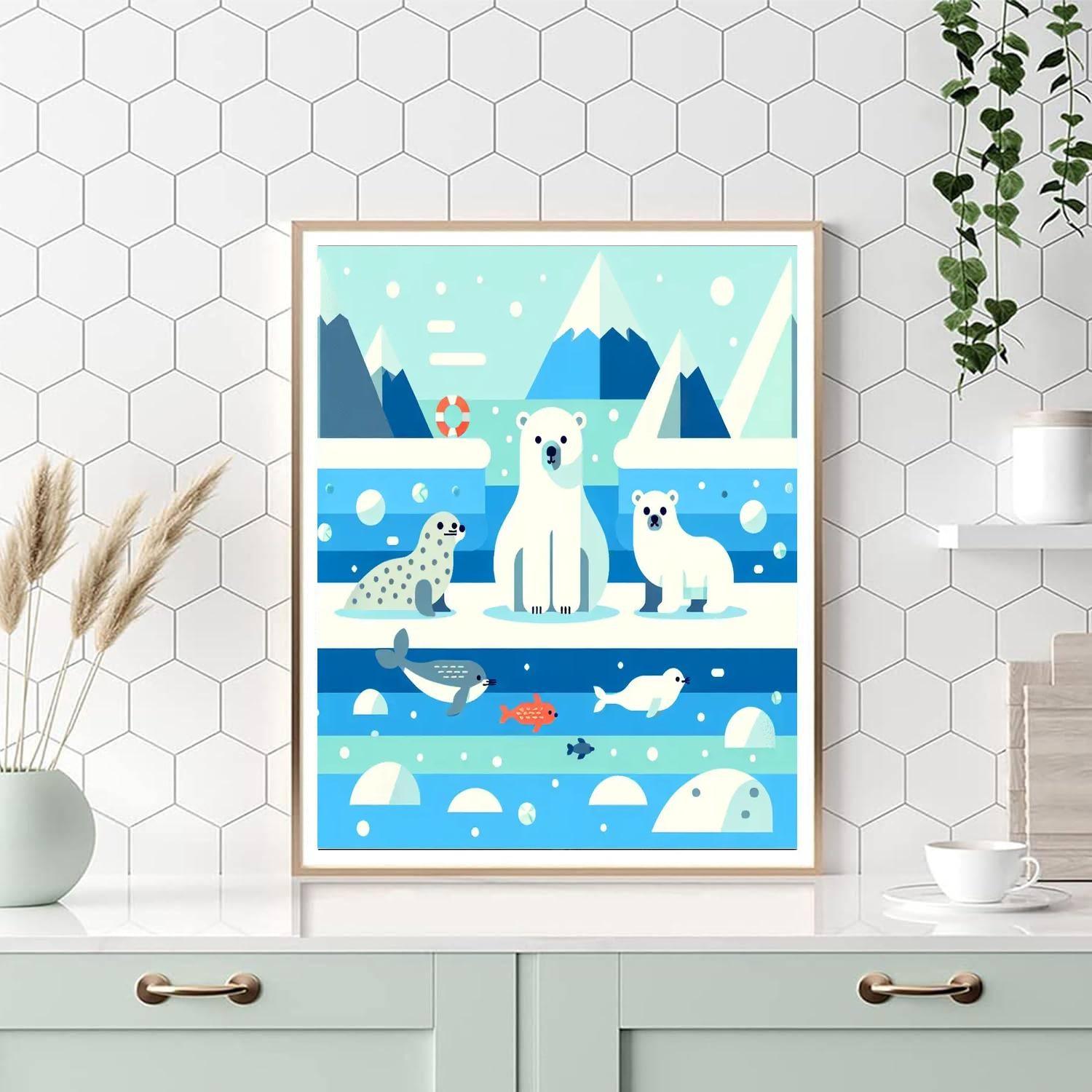 Journey To The Arctic Circle Paint By Number