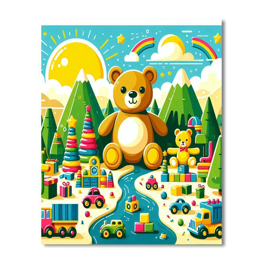Giant's Playground Paint By Color
