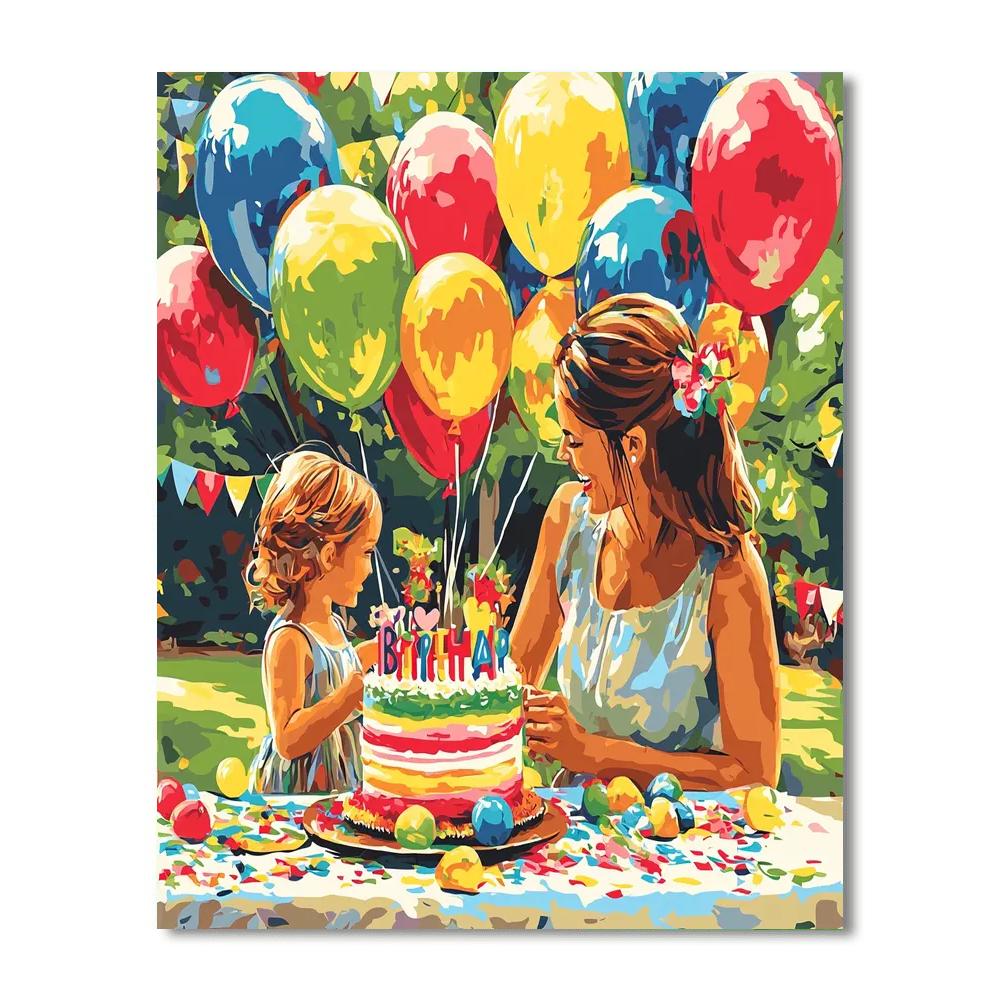 Celebrating Togetherness DIY Paint By Numbers