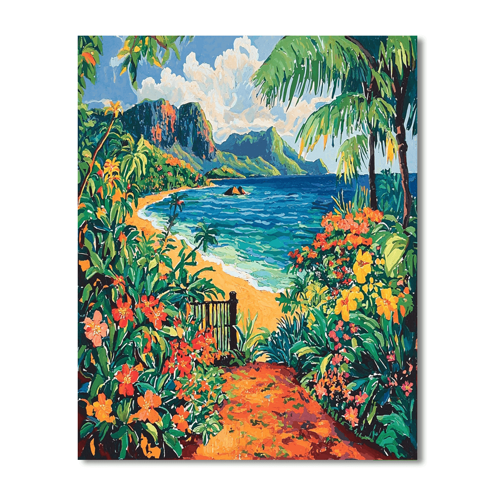Paul Gauguin Inspired Visions Of Paradise  Paint By Numbers Kits