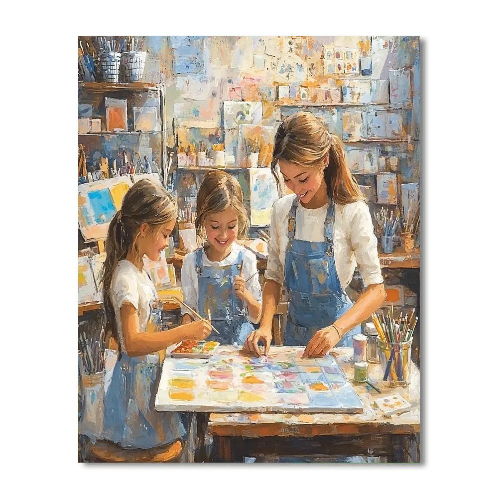 Heartfelt Crafts Number Painting
