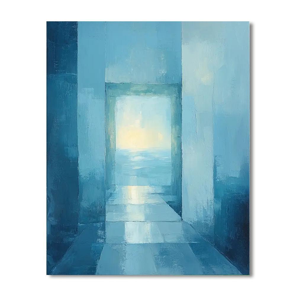 Mark Rothko Inspired Celestial Calm  Paint By Numbers Art