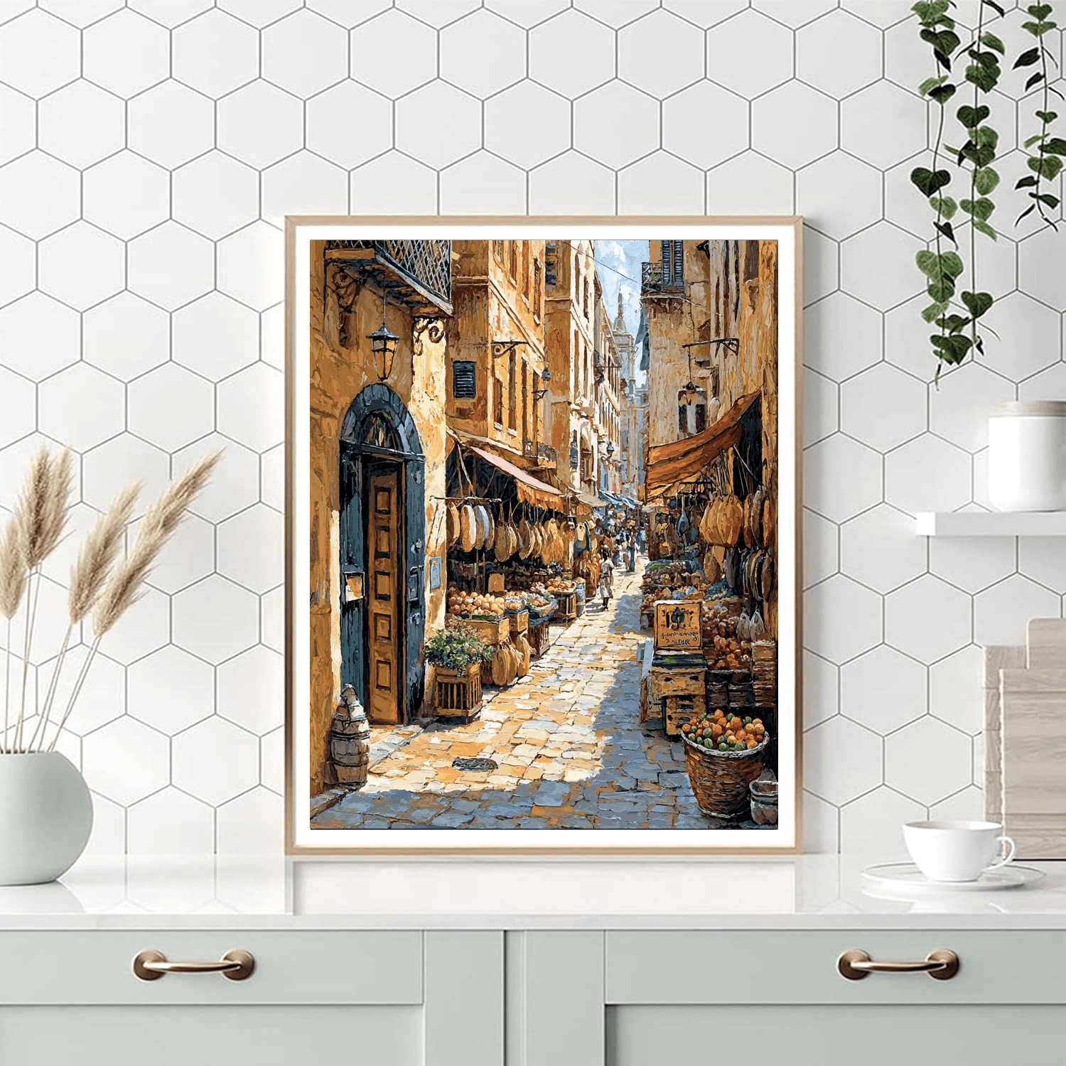 Zanzibar's Stone Town Paint By Numbers Kits