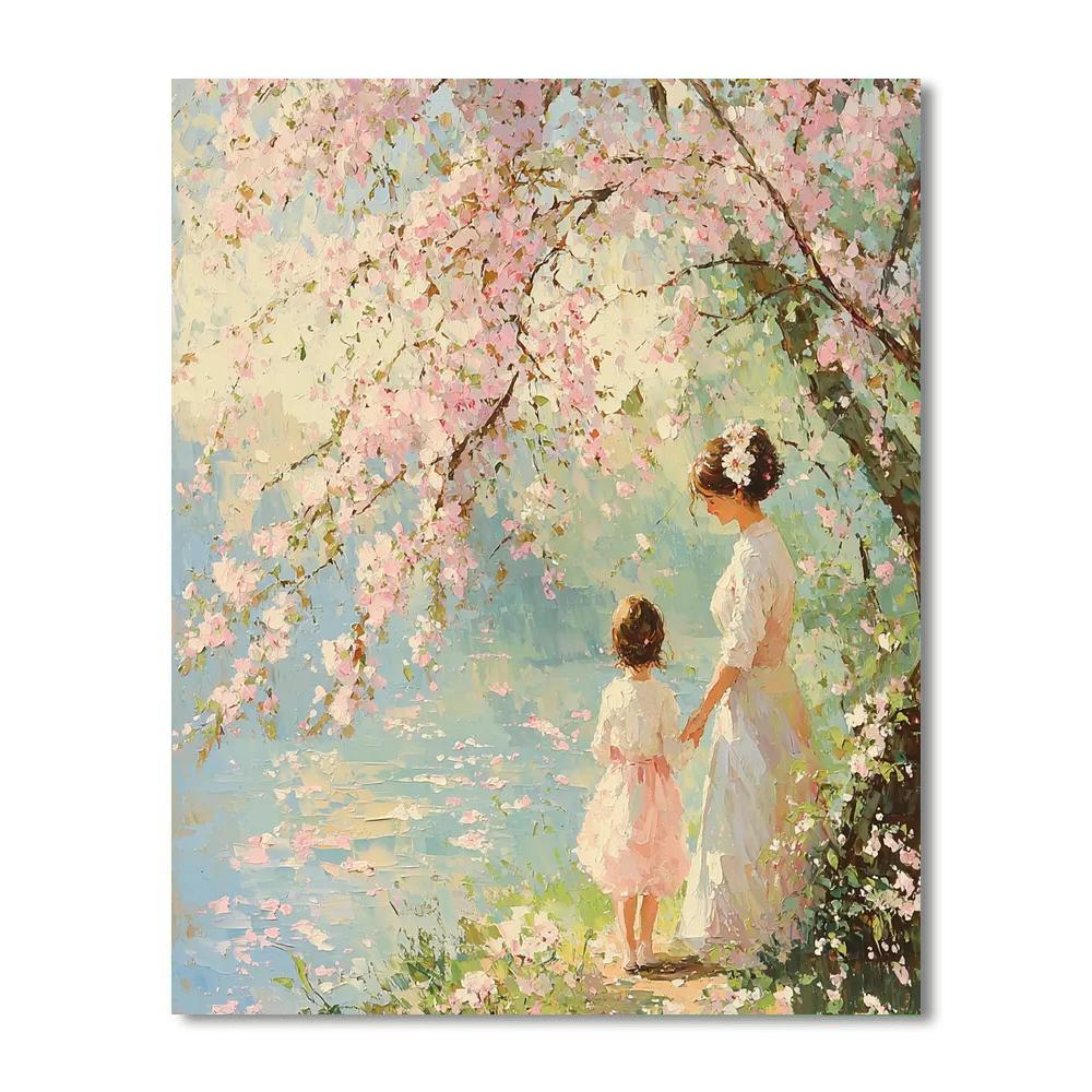 Cherry Blossom Promise Paint By Number
