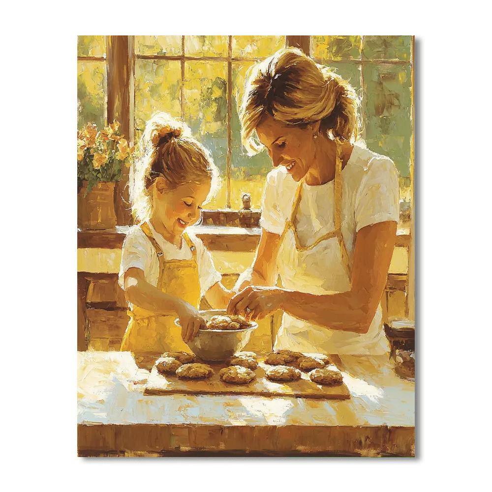 Sweet Bonding Moments Paint By Numbers