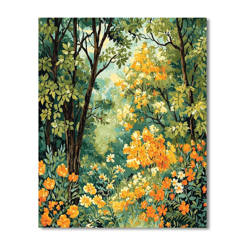 Frida Kahlo Inspired Resilience In Nature  Painting Number Kit