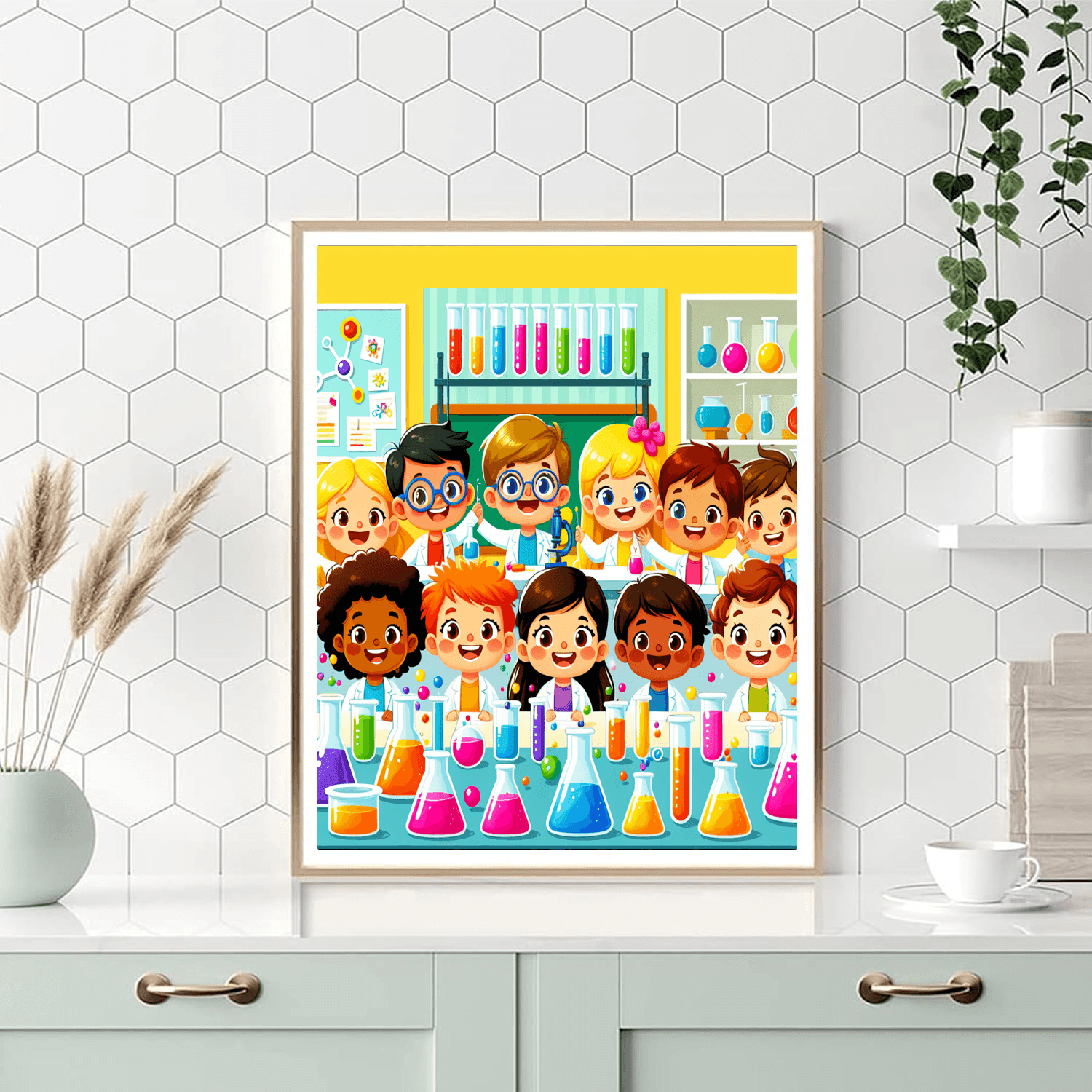 Creative Scientists Paint By Numbers Art