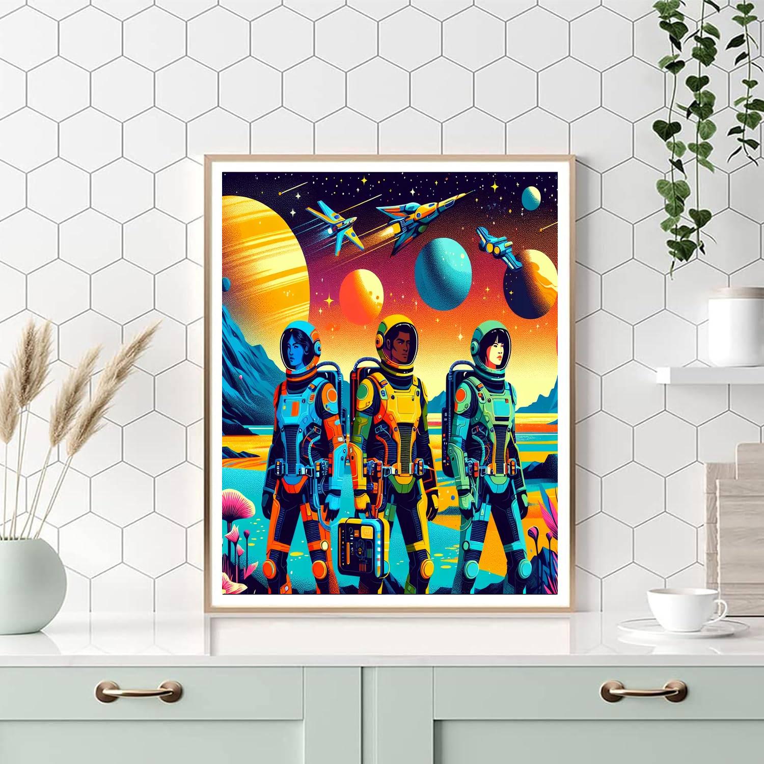 Space Rangers Adventure Paint By Number