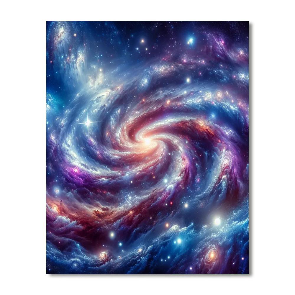 Cosmic Exploration Quest Paint By Color