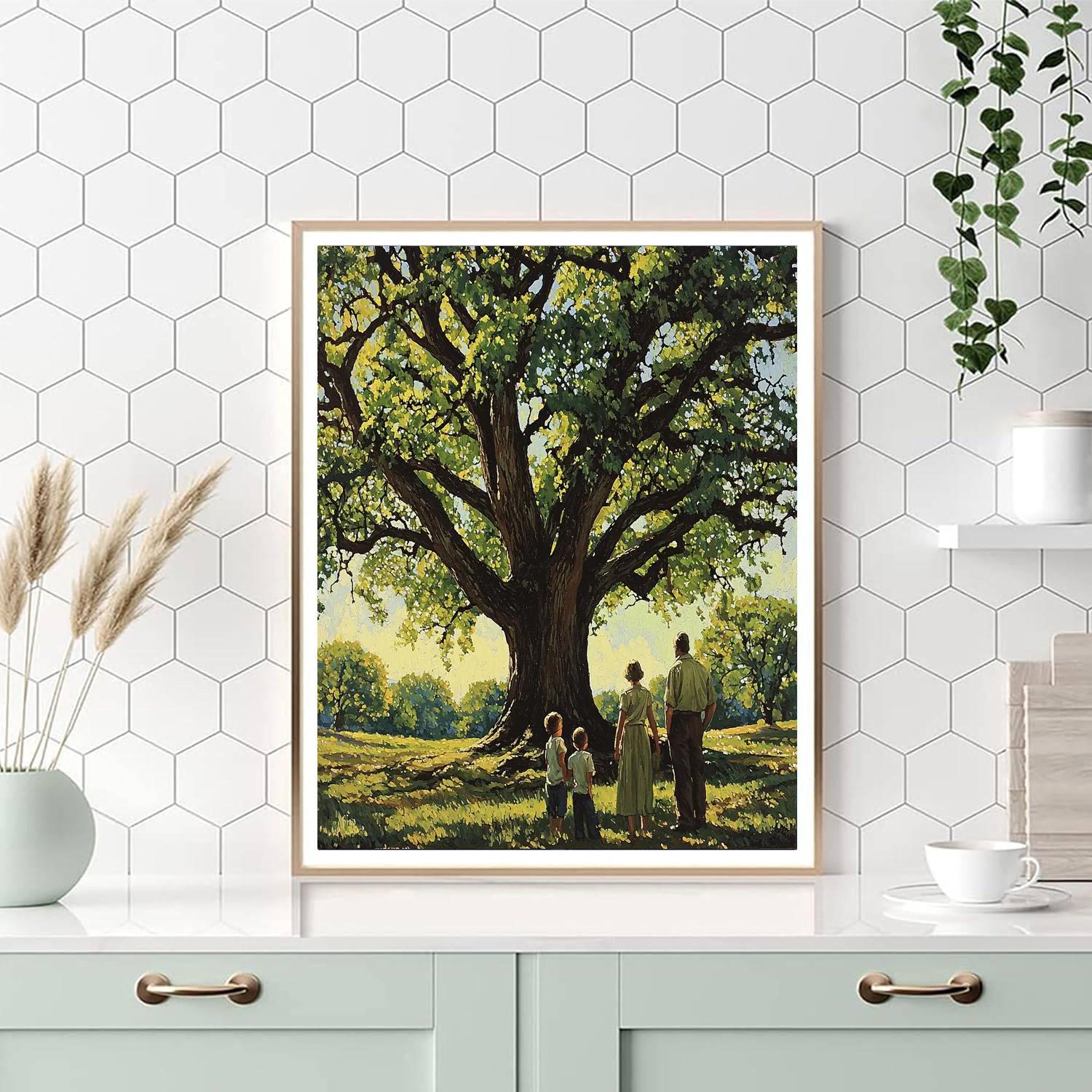 Beneath The Family Tree Paint By Numbers