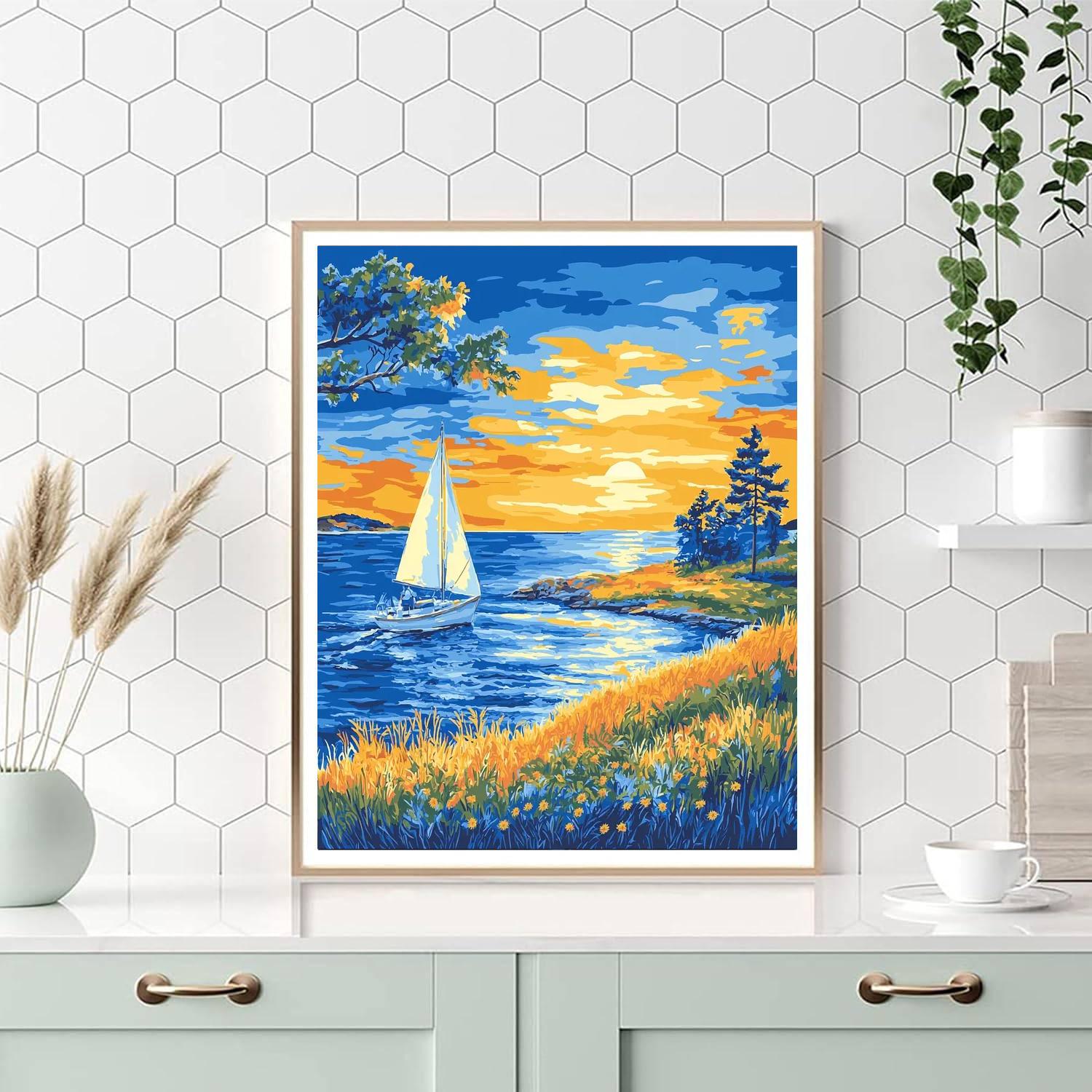 Summer Adventures DIY Paint By Numbers