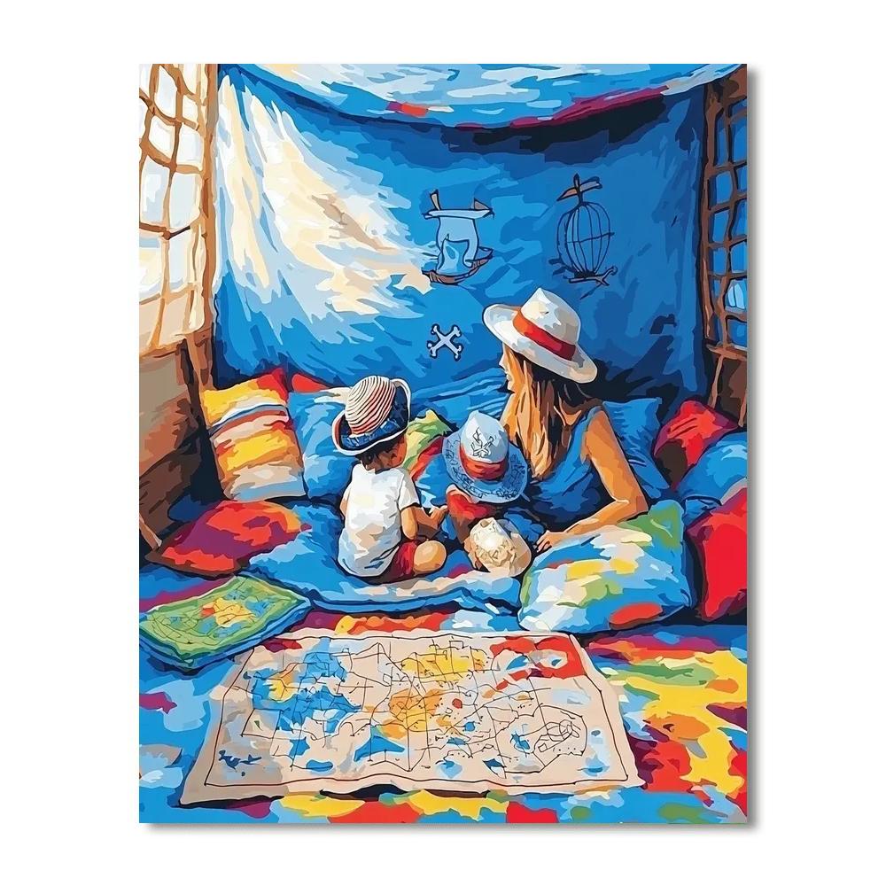 Childhood Adventures Paint By Numbers