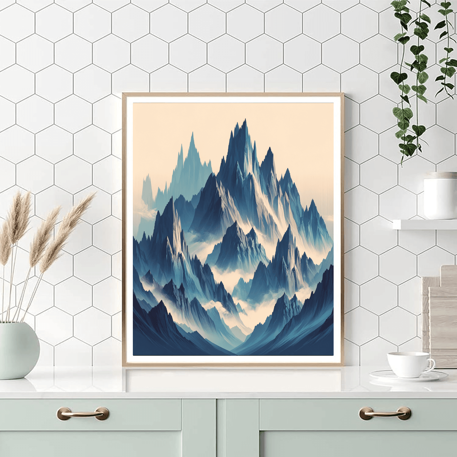 Mystic Mountain Horizon Paint By Numbers