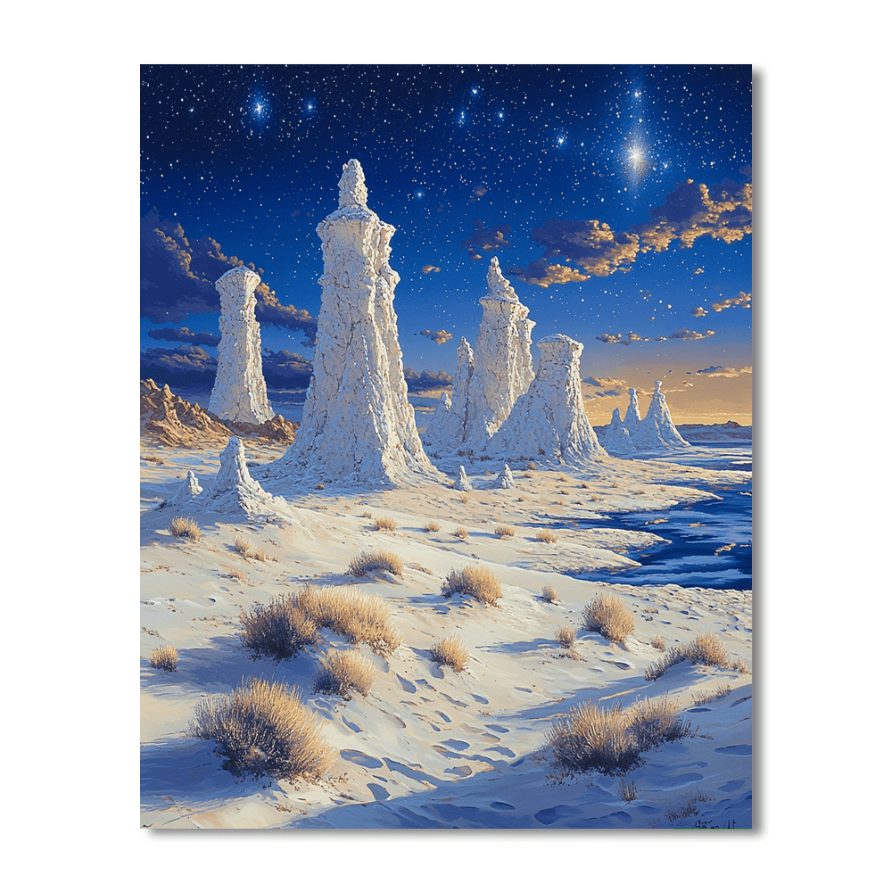 White Desert - Egypt Numbered Painting Kits