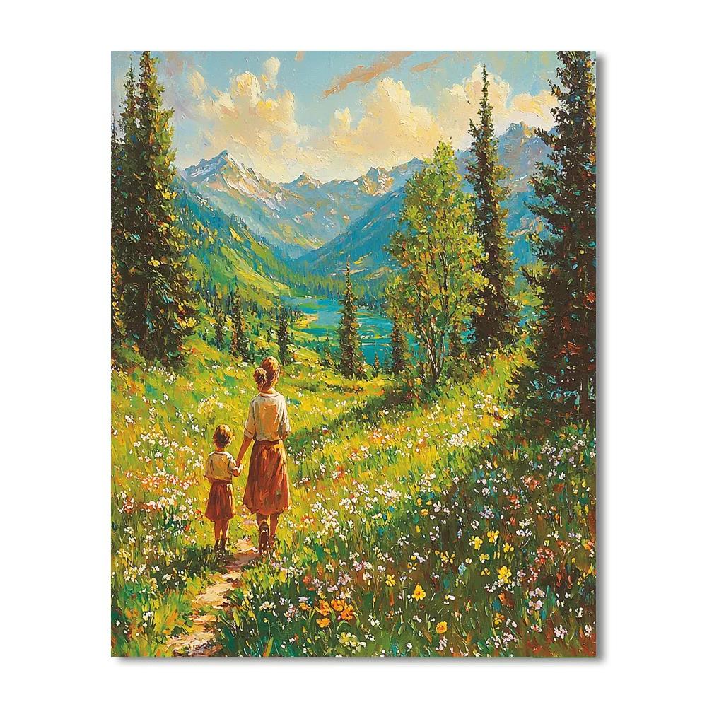 A Mother’s Adventure Numbered Painting Kits