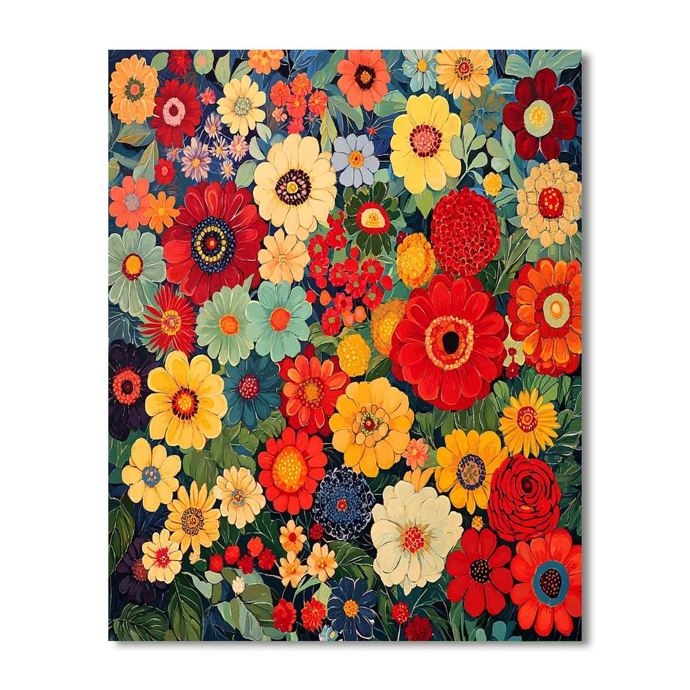 Frida Kahlo Inspired Awakening Colors  Painting Number Kit