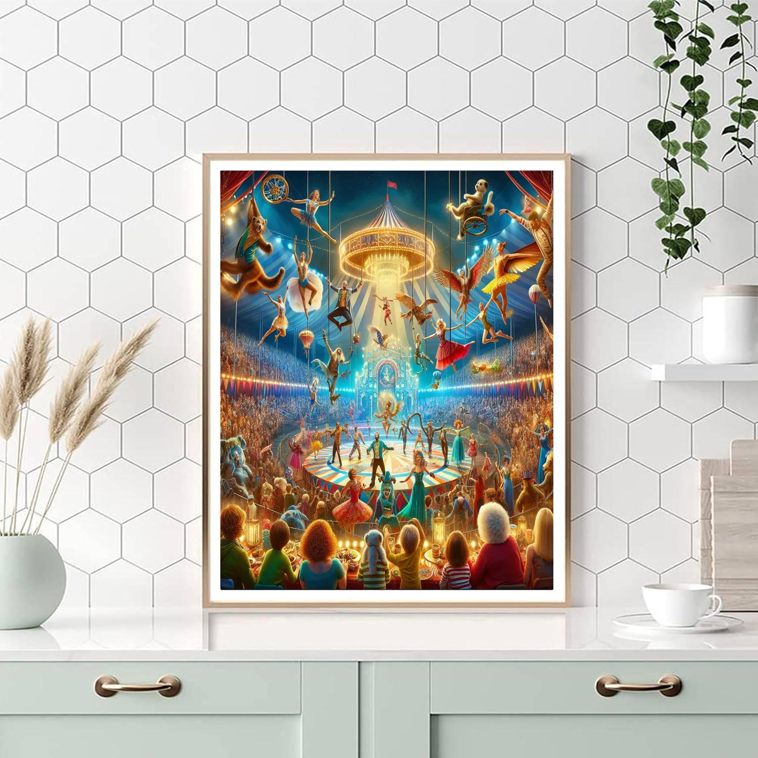 International Circus Festival Of Monte-carlo Paint By Numbers